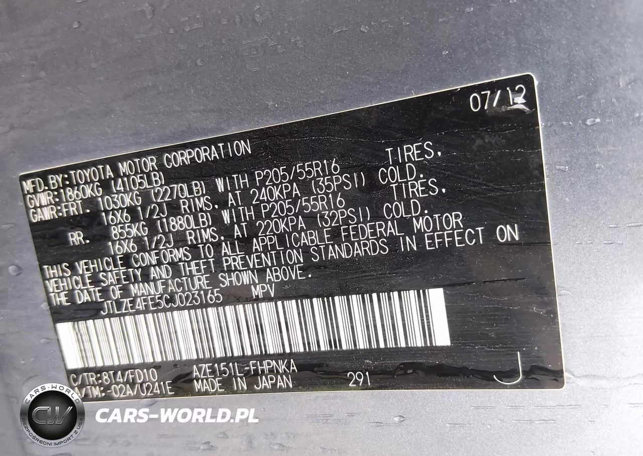 2012 Scion Xb VIN:JTLZE4FE5CJ023165 - 9