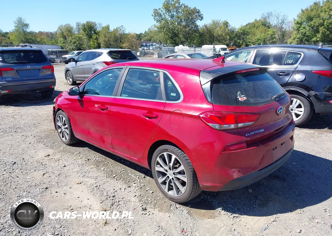 2018 Hyundai Elantra Gt VIN:KMHH35LE1JU060292 - 3