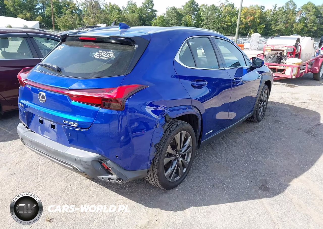 2021 Lexus Ux 250H F Sport VIN:JTHR9JBHXM2052623 - 4