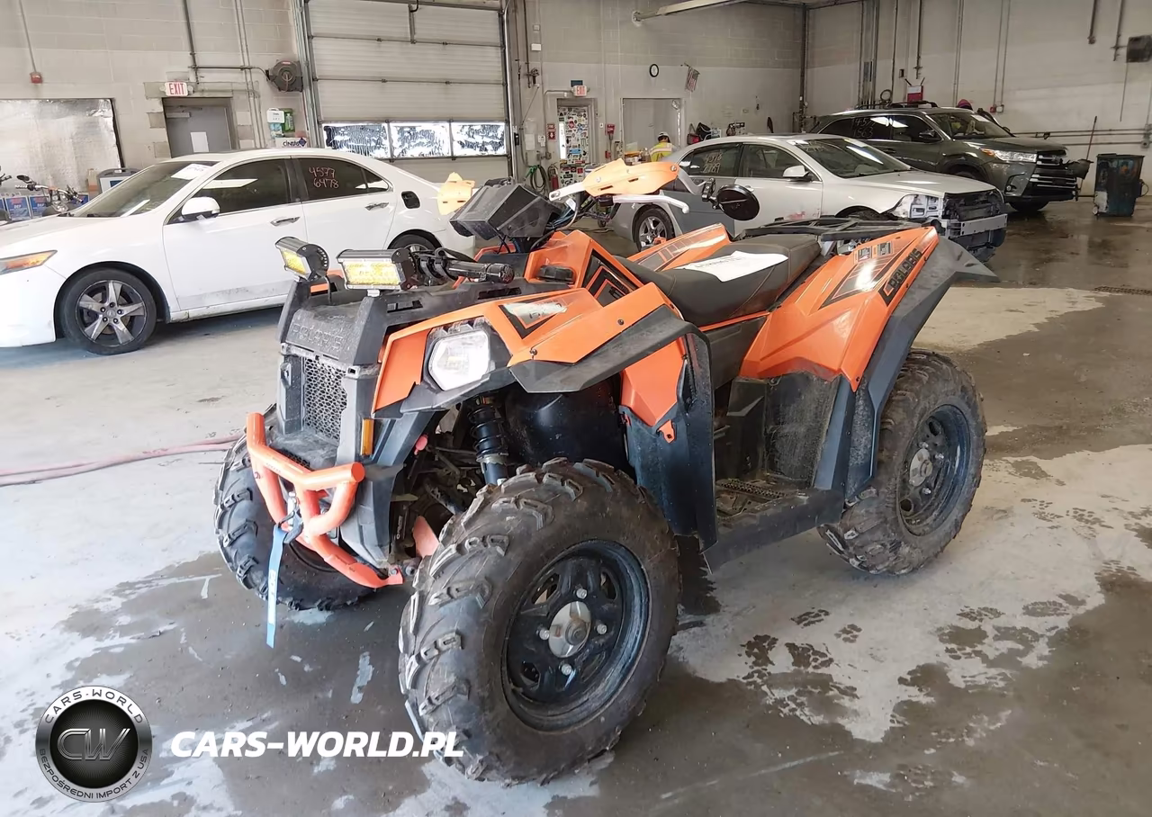 2022 Polaris Scrambler 850 VIN:4XASVA855NB203193 - 2