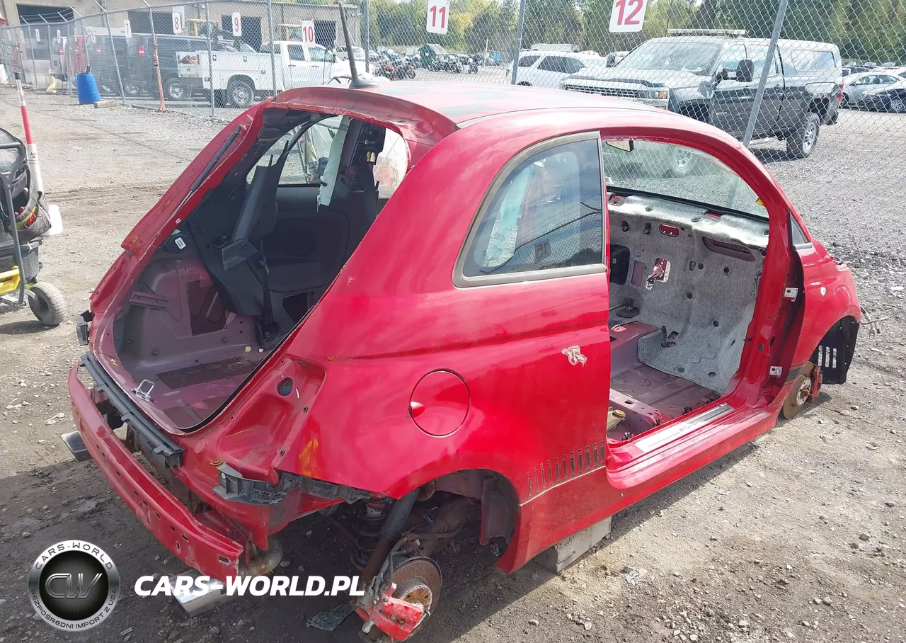 2013 Fiat 500 Abarth VIN:3C3CFFFH6DT627682 - 4