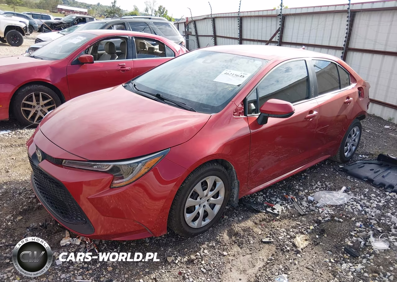2021 Toyota Corolla Le VIN:5YFEPMAE1MP253231 - 2