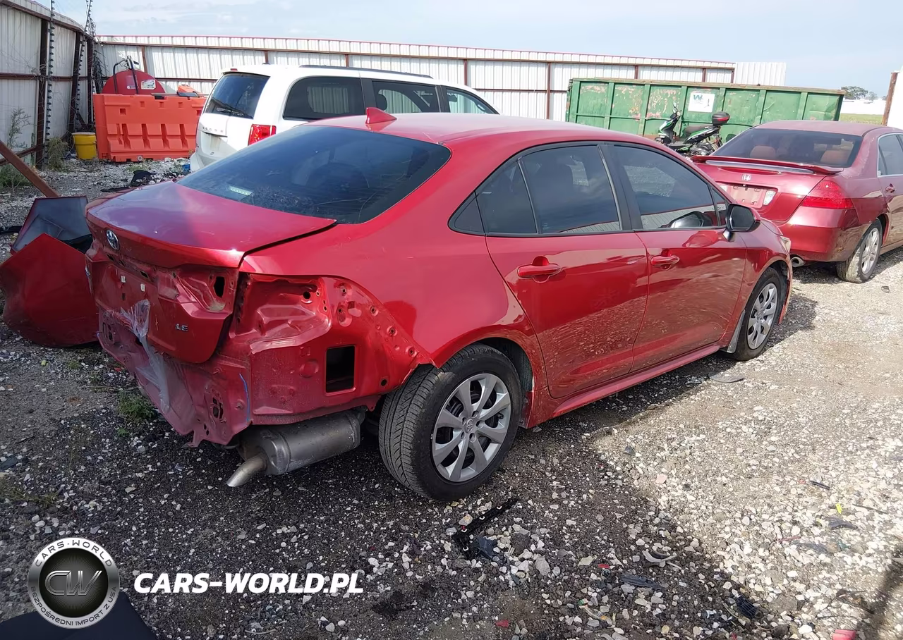 2021 Toyota Corolla Le VIN:5YFEPMAE1MP253231 - 4