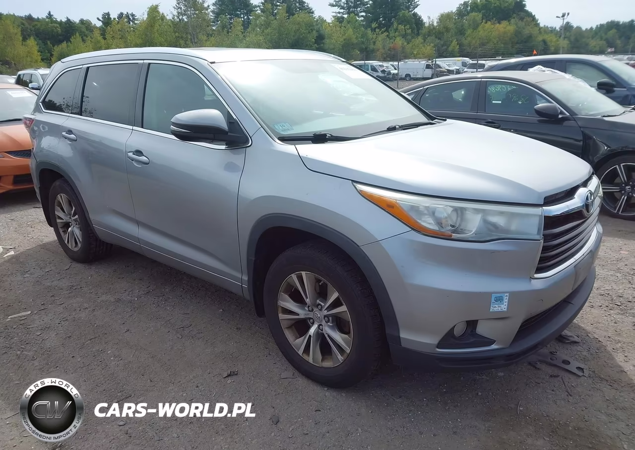 2015 Toyota Highlander Xle V6