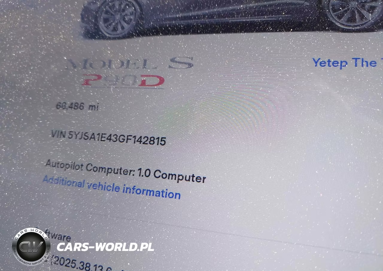 2016 Tesla Model S 90D-P100D-P85D-P90D VIN:5YJSA1E43GF142815 - 7
