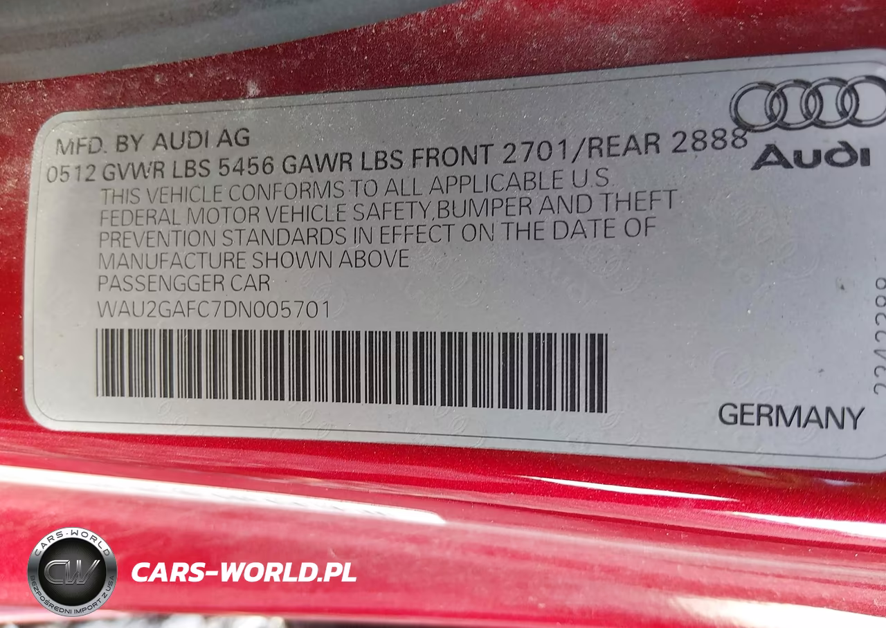 2013 Audi A7 3.0T Premium VIN:WAU2GAFC7DN005701 - 9