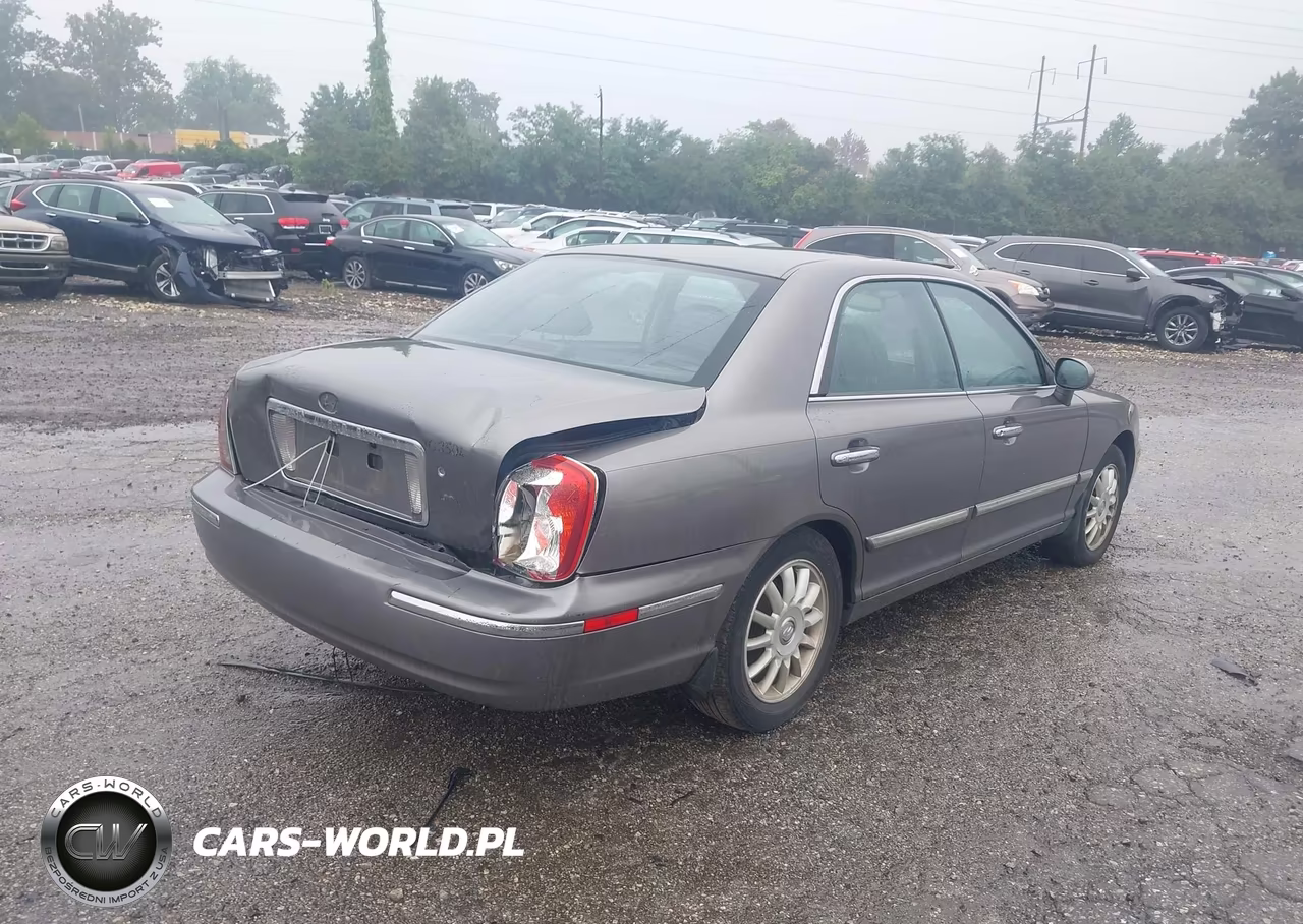 2004 Hyundai Xg350 L VIN:KMHFU45E04A362870 - 4
