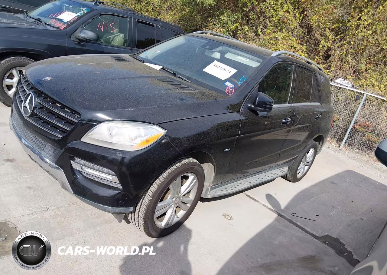 2012 Mercedes-Benz Ml 350 4Matic VIN:4JGDA5HB7CA071546 - 2