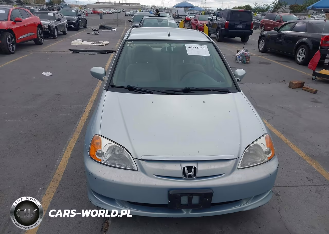 2003 Honda Civic Hybrid VIN:JHMES95653S011116 - 12
