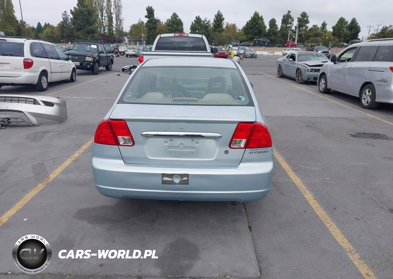 2003 Honda Civic Hybrid VIN:JHMES95653S011116 - 16