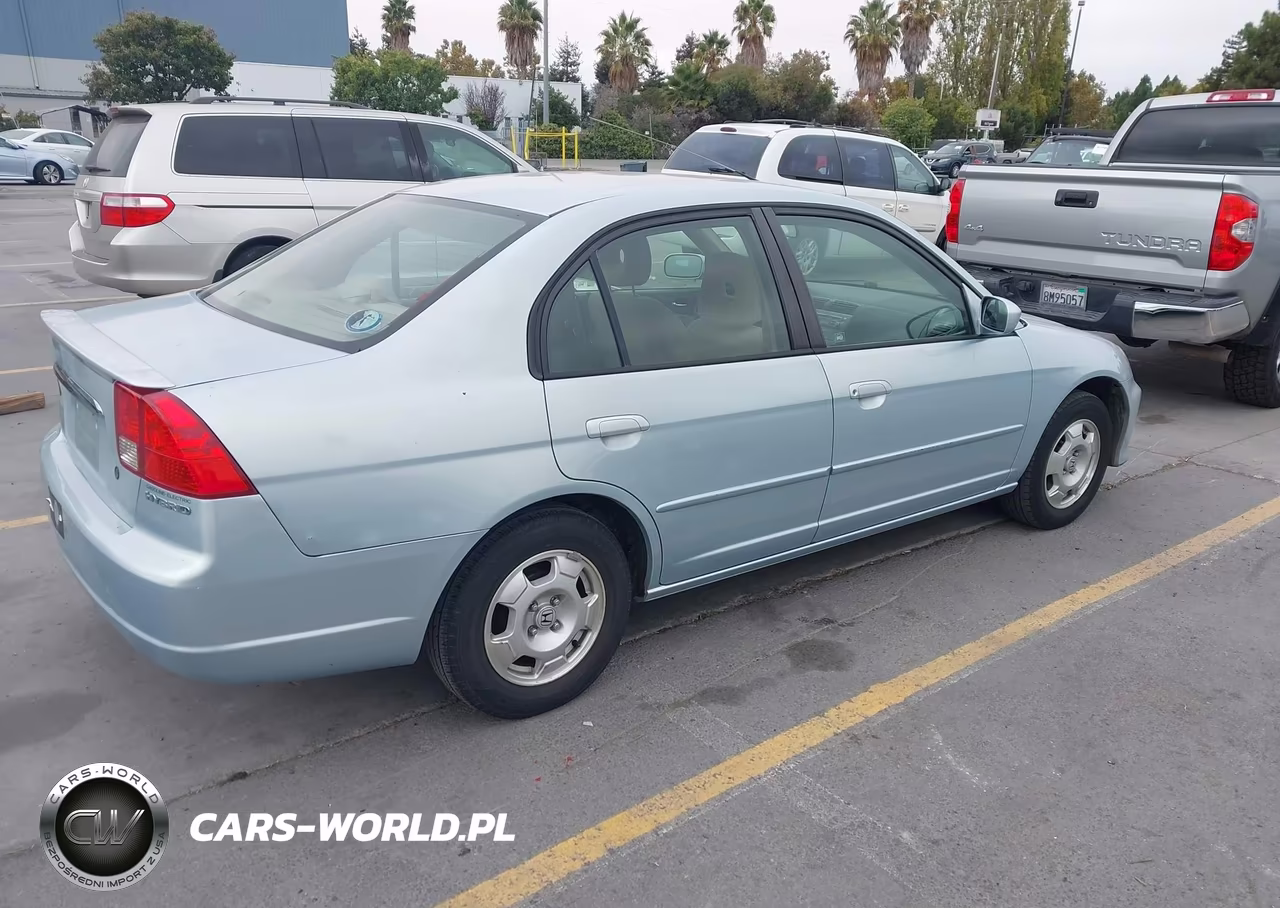 2003 Honda Civic Hybrid VIN:JHMES95653S011116 - 4