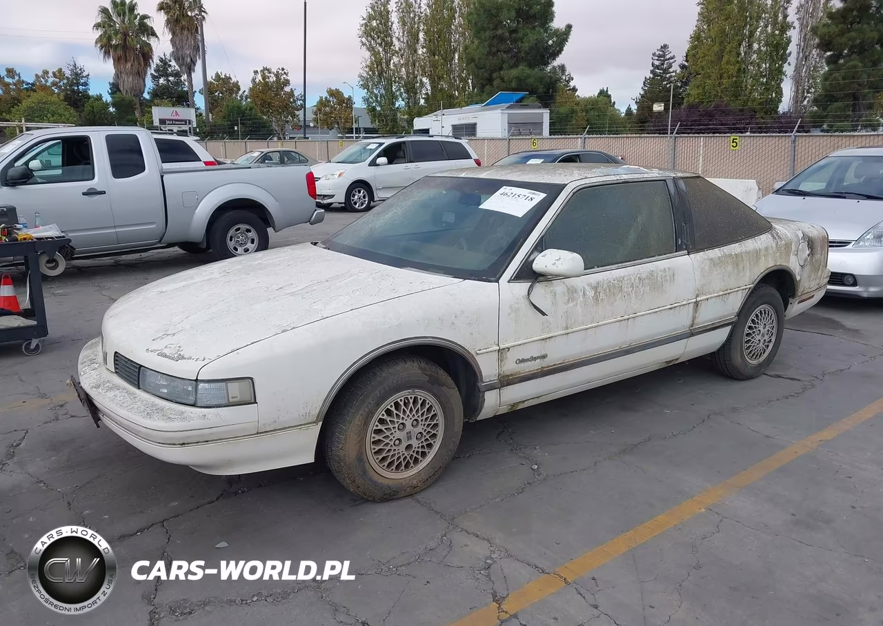 1989 Oldsmobile Cutlass Supreme VIN:1G3WH14W1KD316316 - 2
