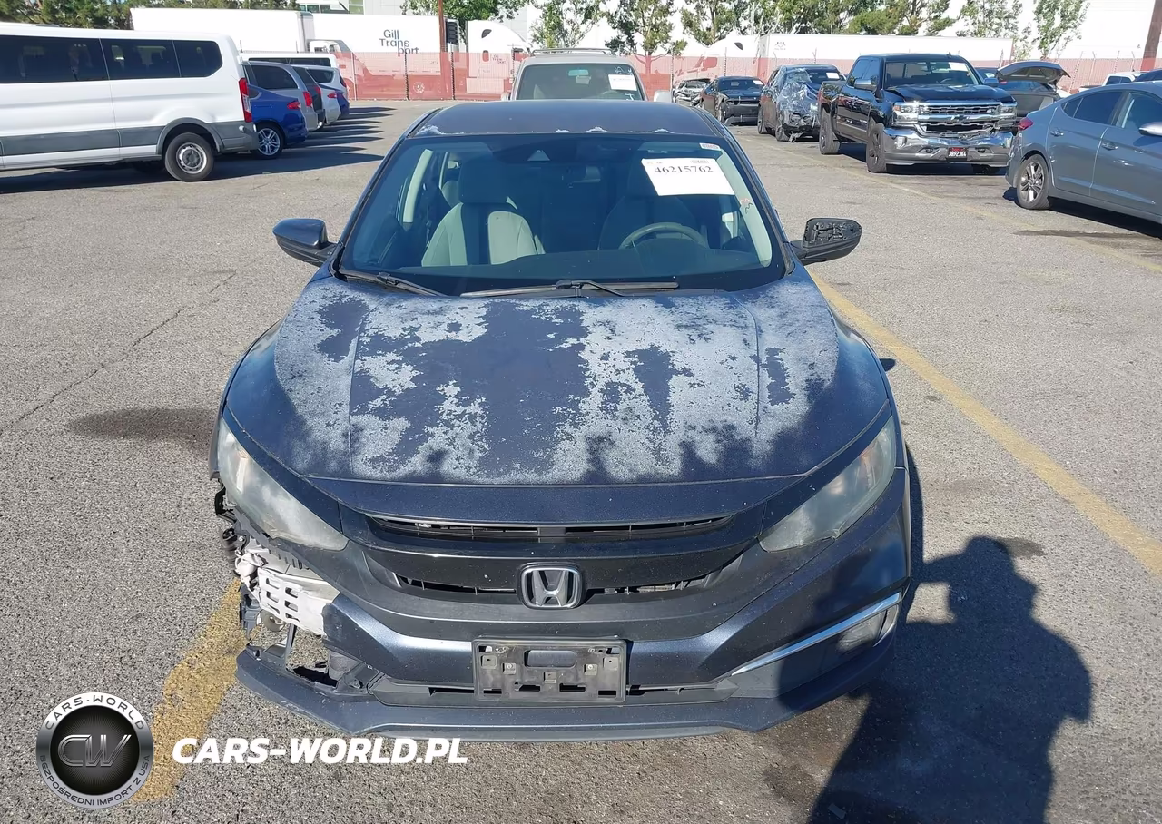 2019 Honda Civic Lx VIN:2HGFC2F66KH520552 - 12