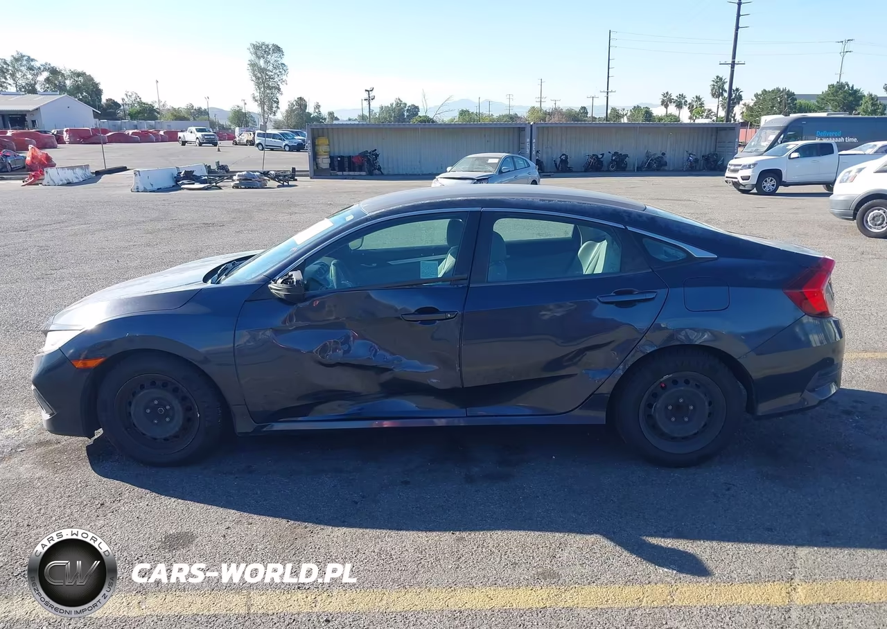 2019 Honda Civic Lx VIN:2HGFC2F66KH520552 - 14