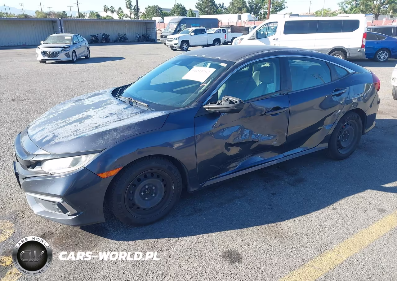 2019 Honda Civic Lx VIN:2HGFC2F66KH520552 - 2