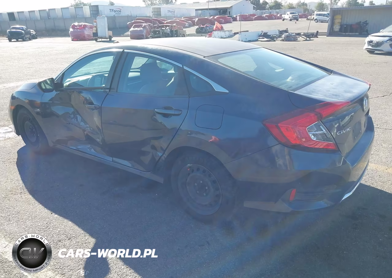 2019 Honda Civic Lx VIN:2HGFC2F66KH520552 - 3