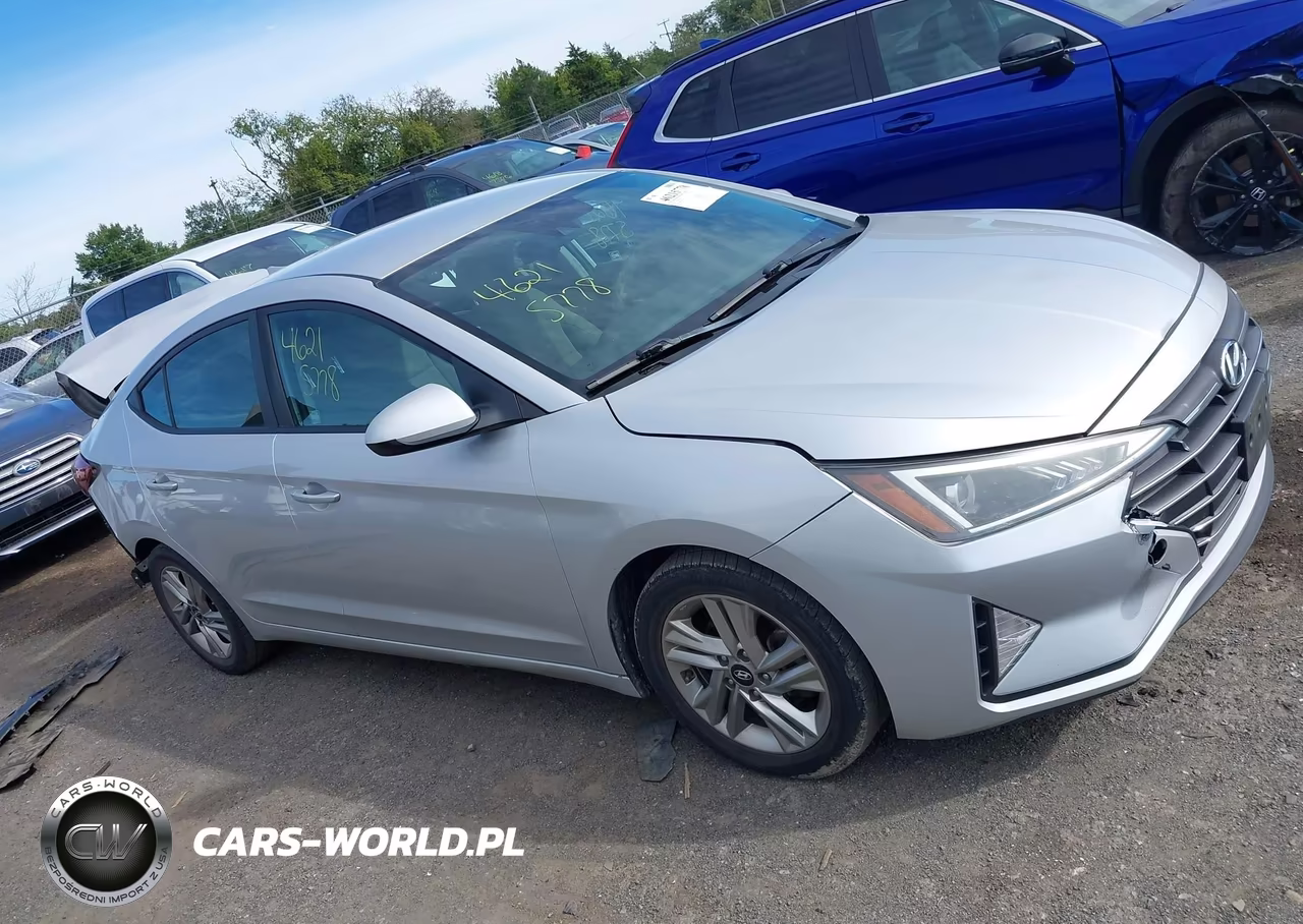 2019 Hyundai Elantra Sel VIN:KMHD84LF6KU877536 - 14