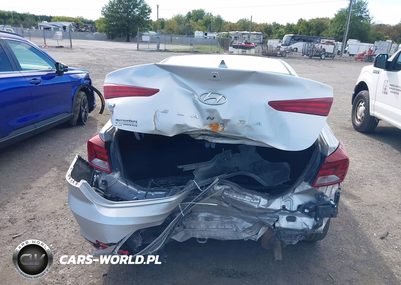 2019 Hyundai Elantra Sel VIN:KMHD84LF6KU877536 - 17