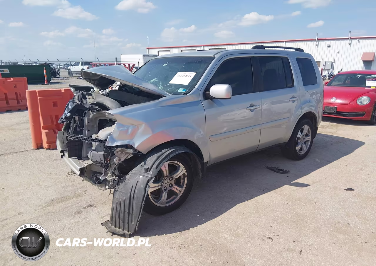 2013 Honda Pilot Ex-L VIN:5FNYF4H64DB030126 - 2