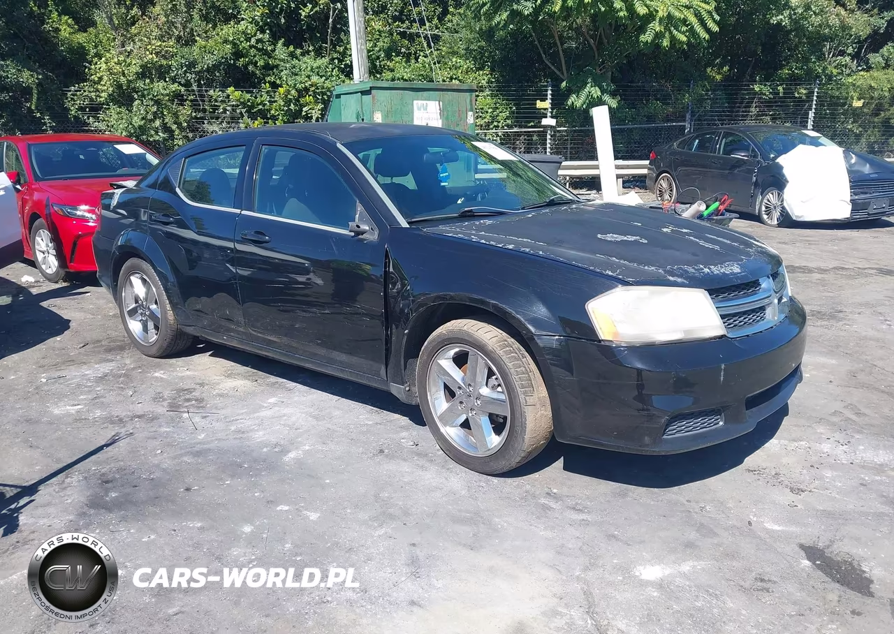 2013 Dodge Avenger Se VIN:1C3CDZAB6DN540939 - 1