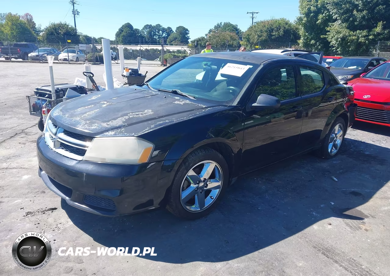 2013 Dodge Avenger Se VIN:1C3CDZAB6DN540939 - 2