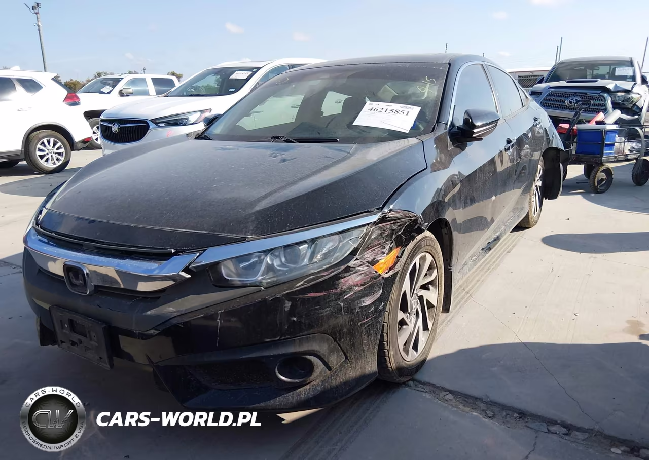 2017 Honda Civic Ex VIN:19XFC2F87HE077574 - 2
