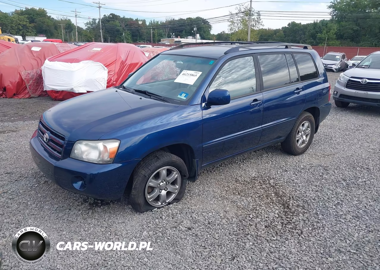 2005 Toyota Highlander V6 VIN:JTEDP21A550063744 - 2