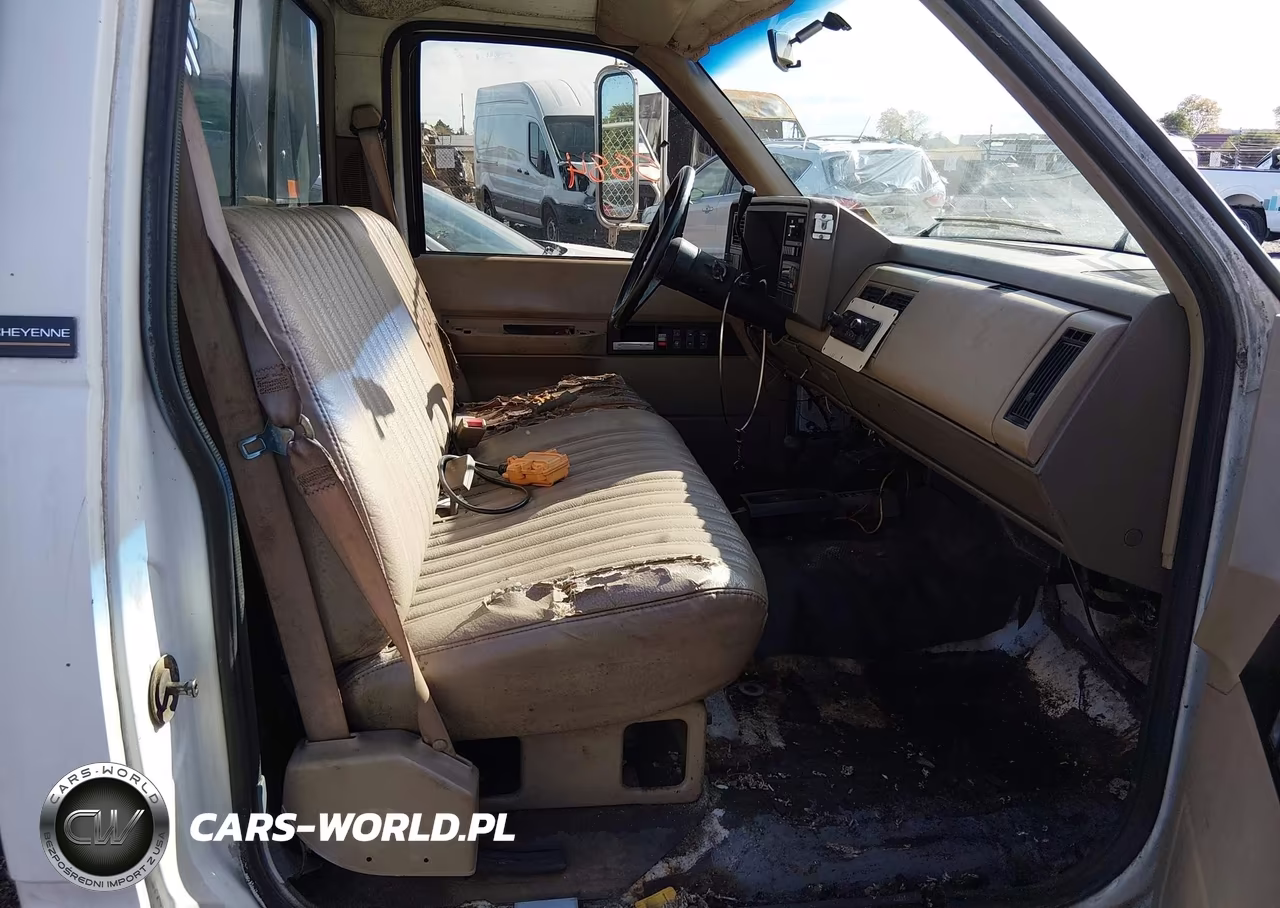 1990 Chevrolet Gmt-400 K3500 VIN:1GBJK34K6LE219701 - 7