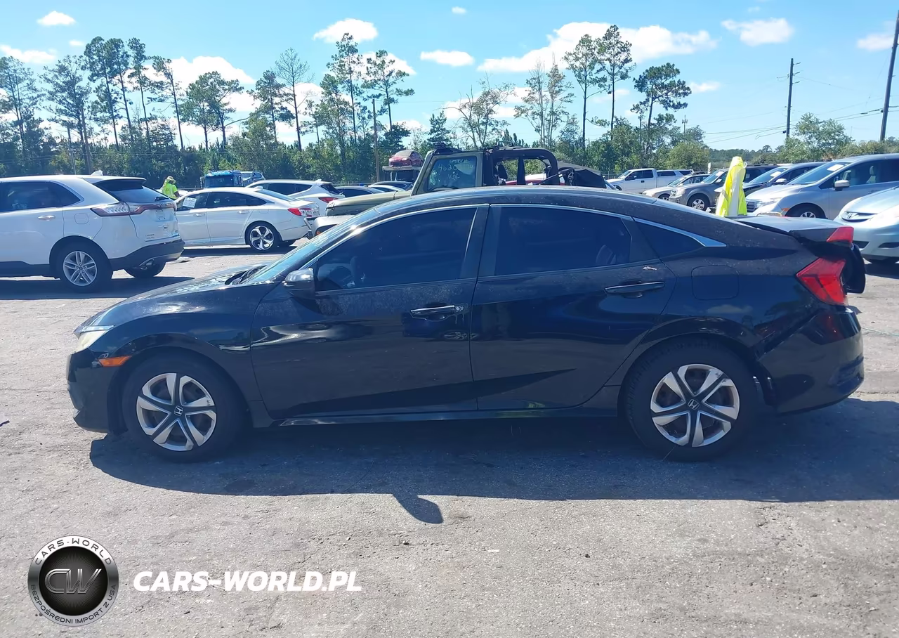 2016 Honda Civic Lx VIN:19XFC2F59GE037078 - 14
