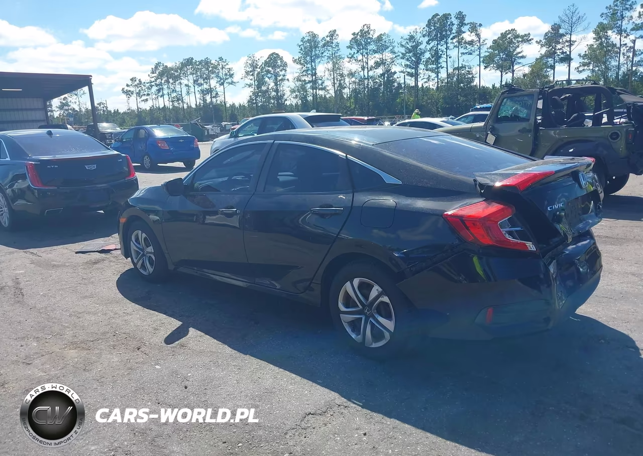 2016 Honda Civic Lx VIN:19XFC2F59GE037078 - 3