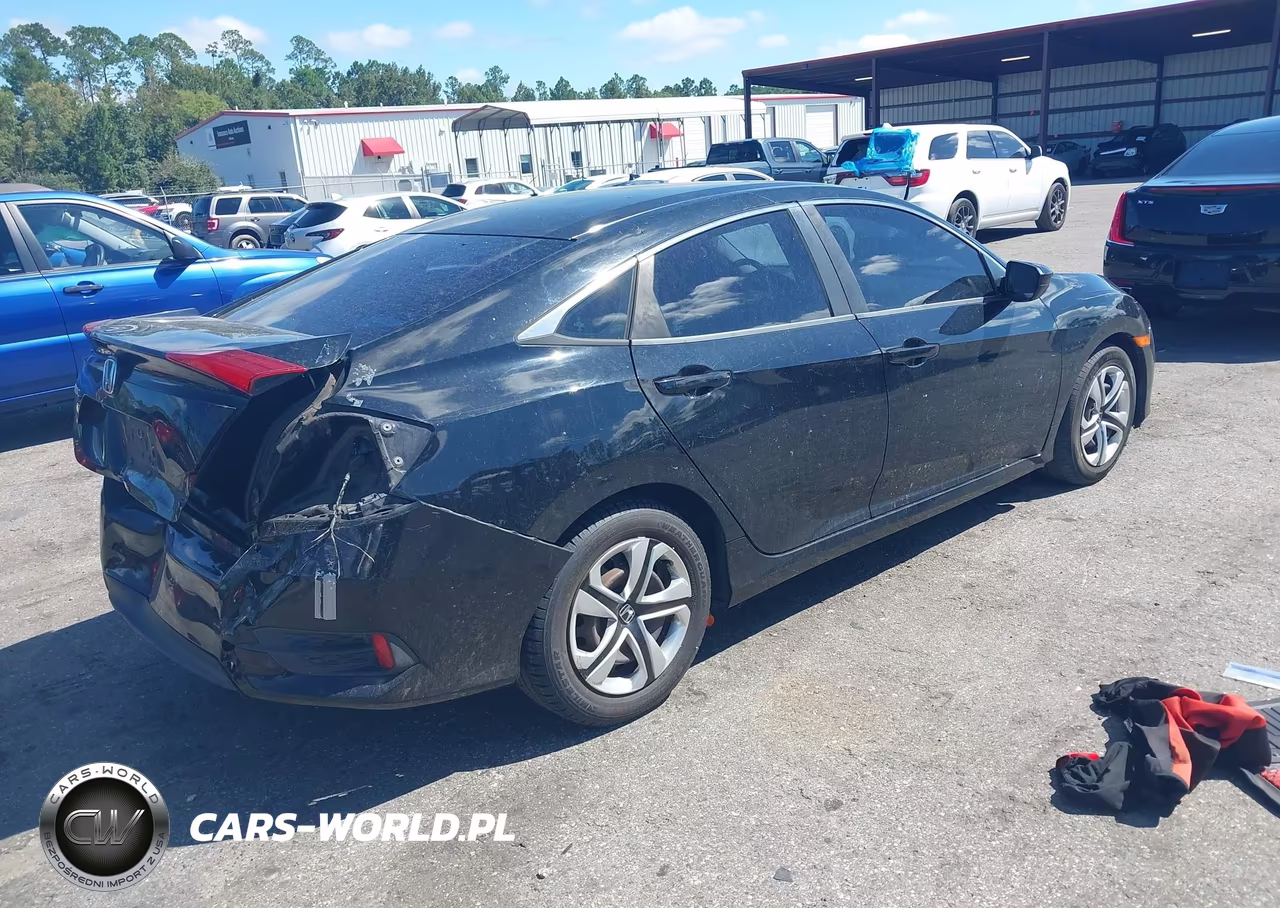2016 Honda Civic Lx VIN:19XFC2F59GE037078 - 4
