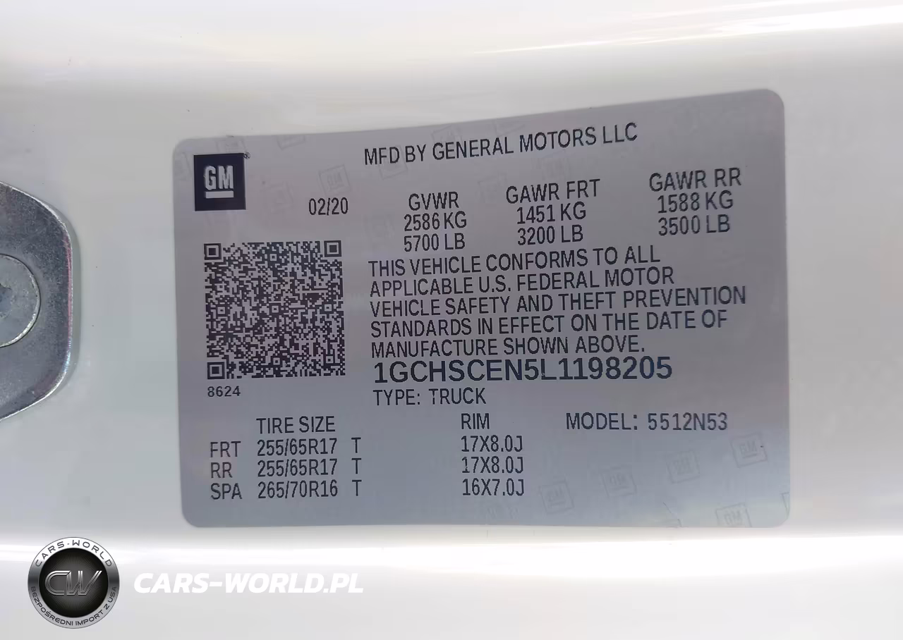 2020 Chevrolet Colorado 2Wd Long Box Lt VIN:1GCHSCEN5L1198205 - 9