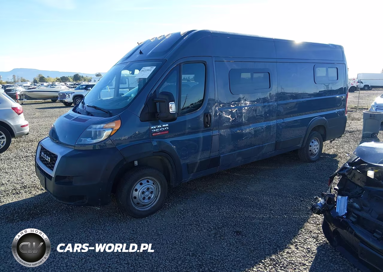 2020 Ram Promaster Cargo Van High Roof VIN:3C6URVJG2LE106923 - 2