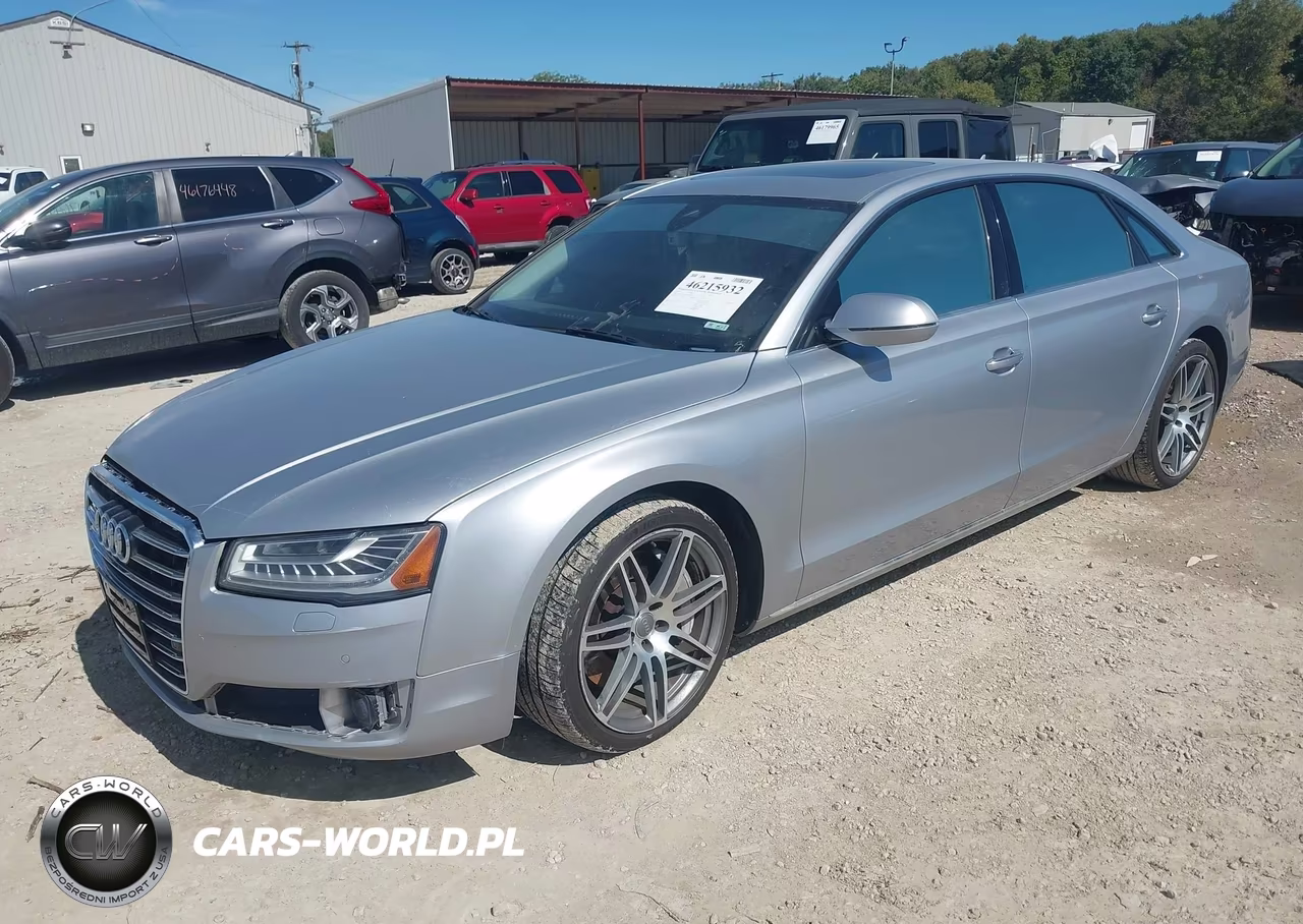 2015 Audi A8 L 4.0T VIN:WAU32AFD1FN036537 - 2