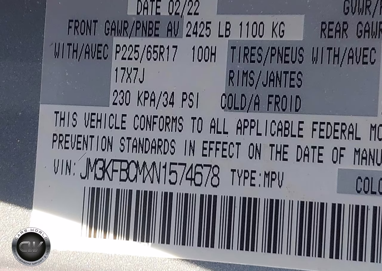 2022 Mazda Cx-5 2.5 S Preferred Package VIN:JM3KFBCMXN1574678 - 9