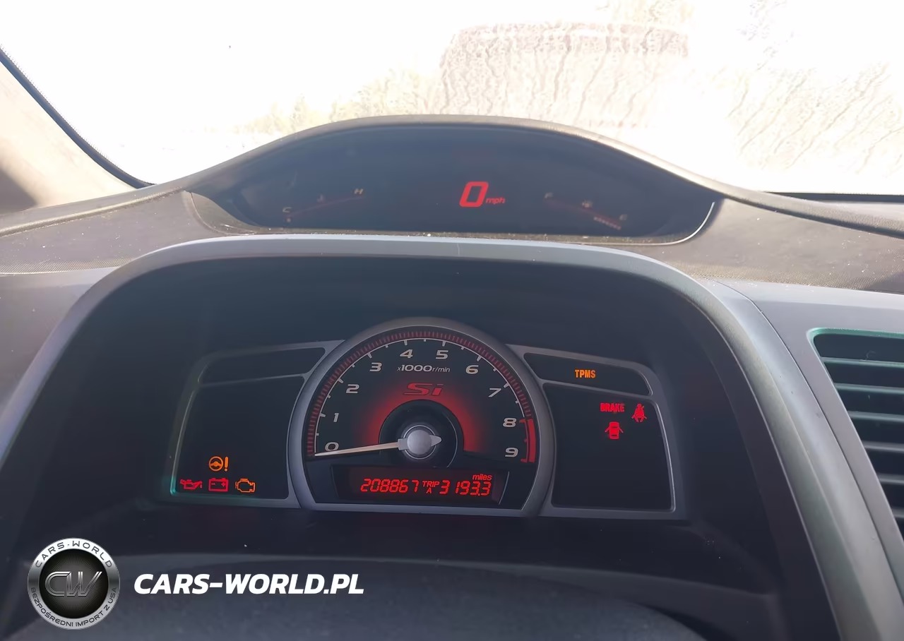 2009 Honda Civic Si VIN:2HGFA555X9H707769 - 7