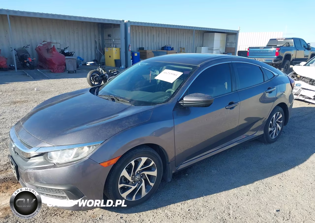 2018 Honda Civic Ex VIN:2HGFC2F7XJH532632 - 2