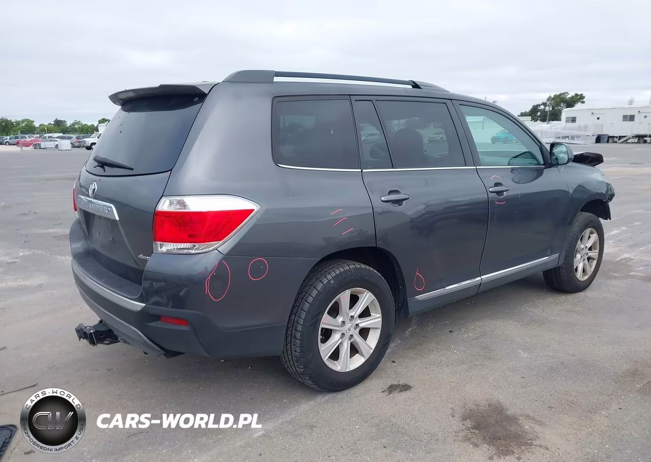 2012 Toyota Highlander Se VIN:5TDBK3EH8CS149423 - 4