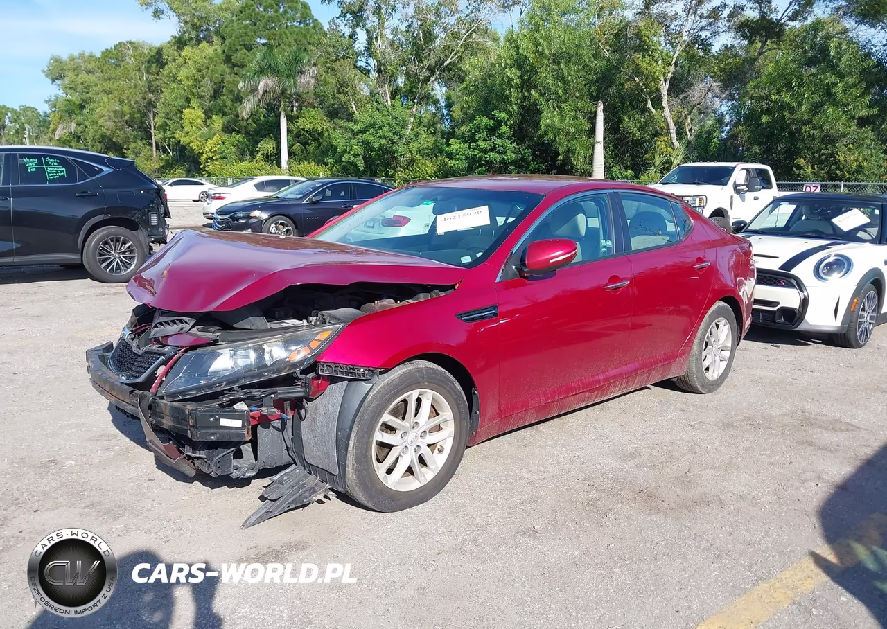 2013 Kia Optima Lx VIN:5XXGM4A72DG158978 - 2