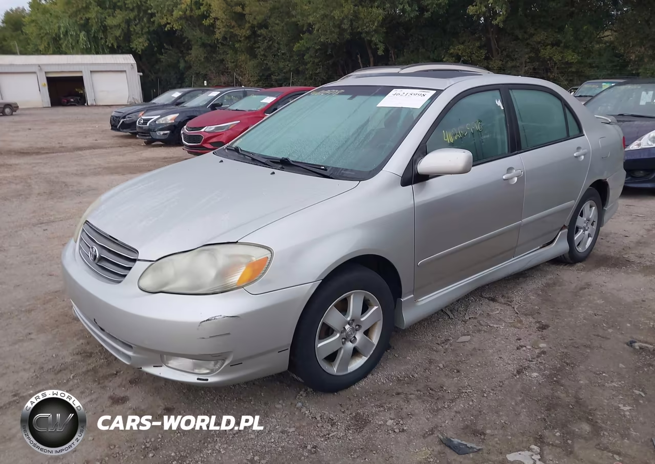 2003 Toyota Corolla S VIN:1NXBR32E23Z015584 - 2