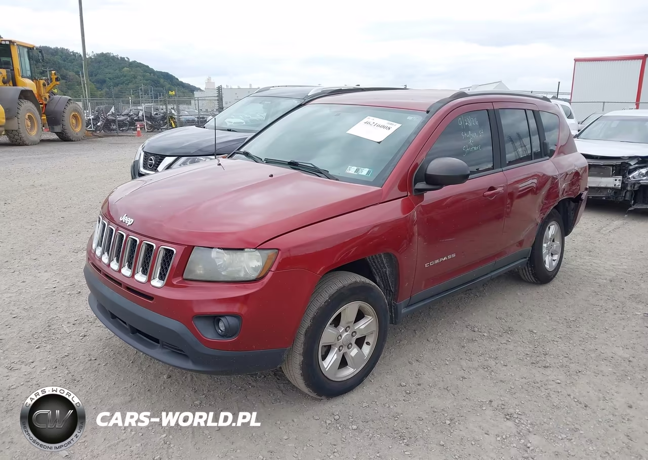 2016 Jeep Compass Sport VIN:1C4NJCBB9GD693933 - 2