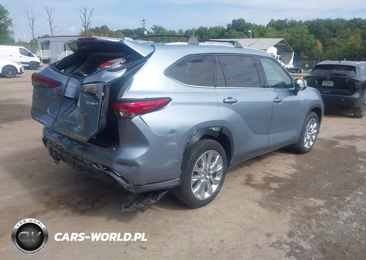 2023 Toyota Highlander Hybrid Limited VIN:5TDXBRCH3PS113138 - 4