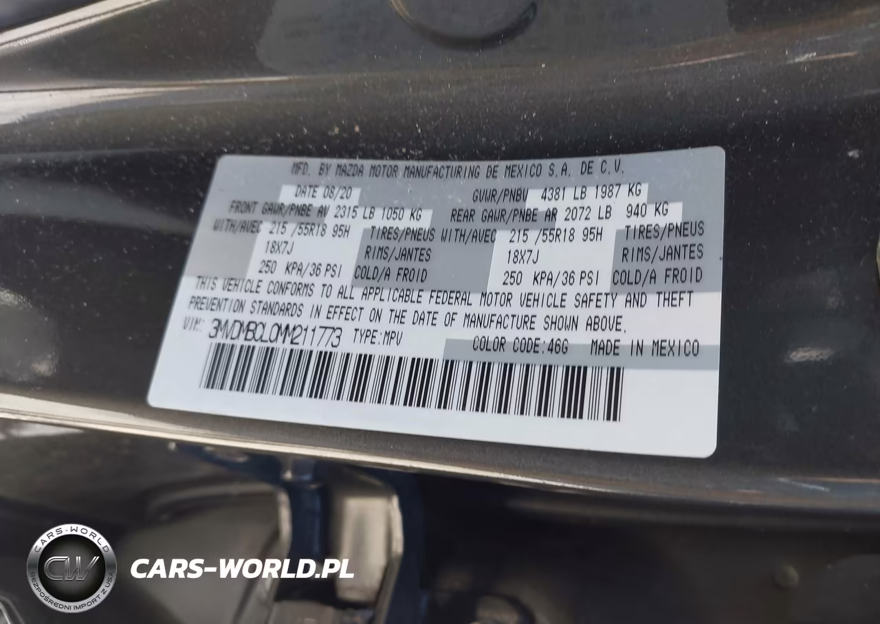 2021 Mazda Cx-30 Preferred VIN:3MVDMBCL0MM211773 - 9