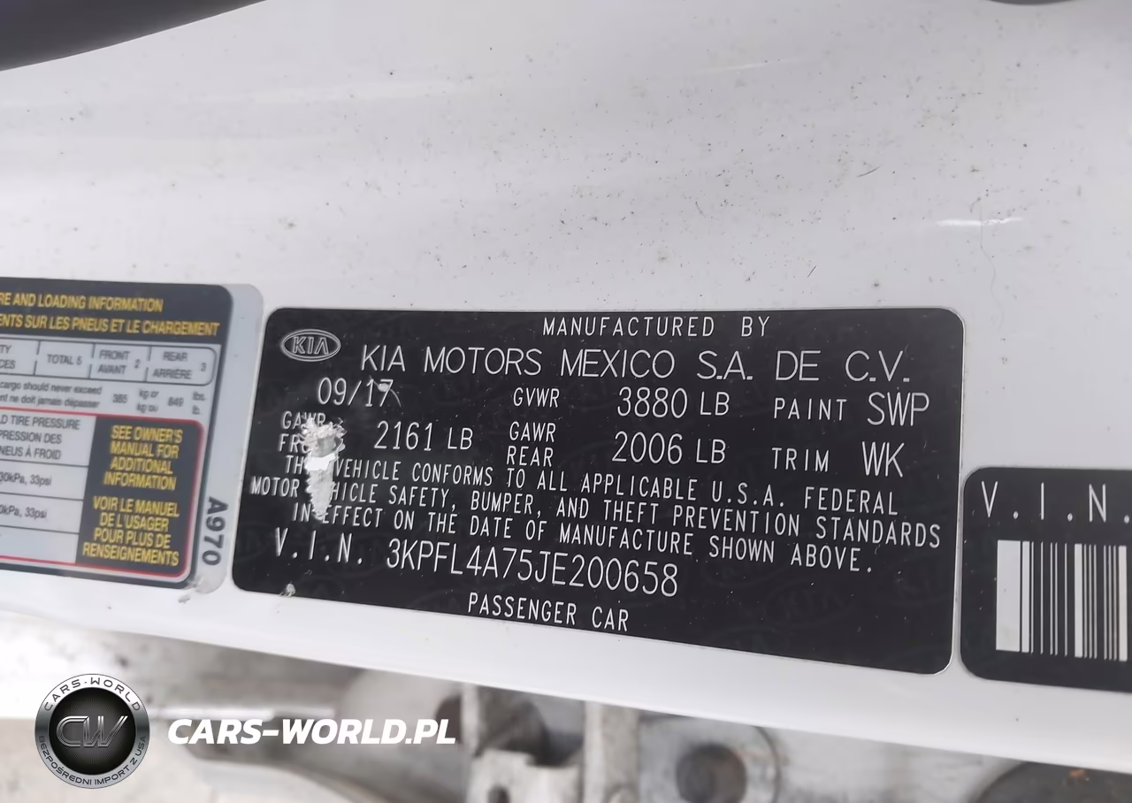 2018 Kia Forte Lx VIN:3KPFL4A75JE200658 - 9
