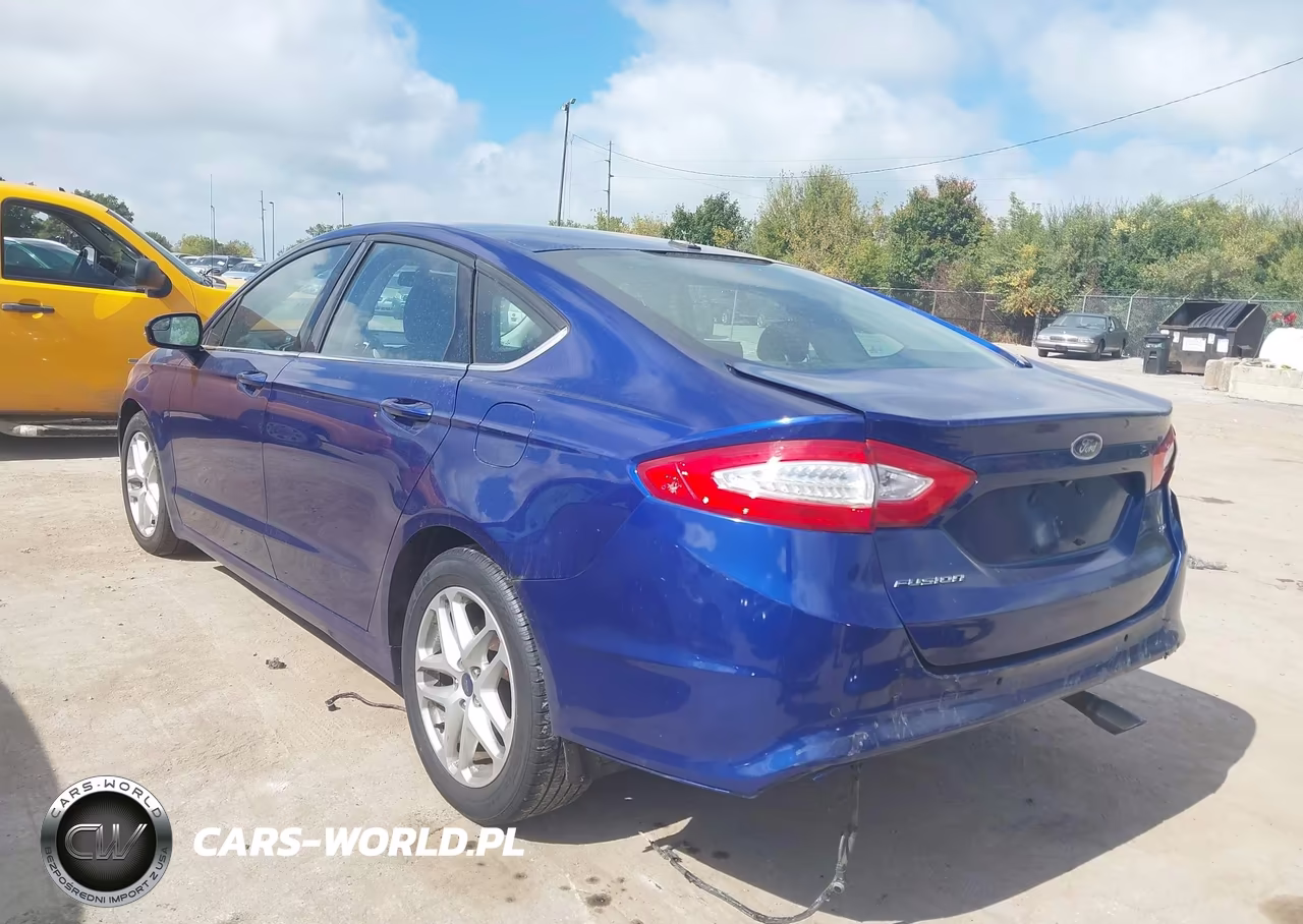 2016 Ford Fusion Se VIN:3FA6P0H71GR182783 - 3