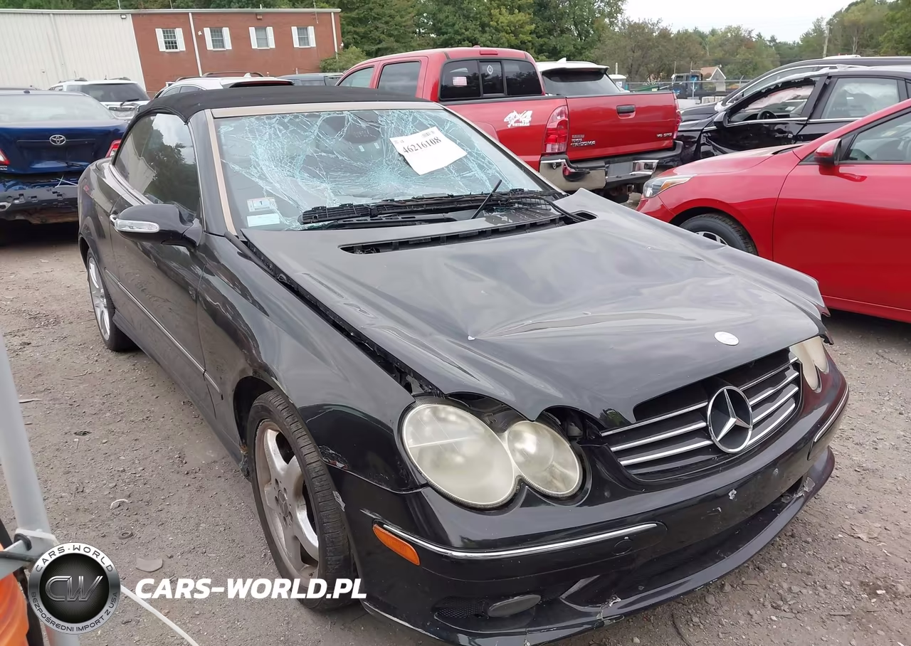 2004 Mercedes-Benz Clk 500 VIN:WDBTK75GX4T022788 - 1