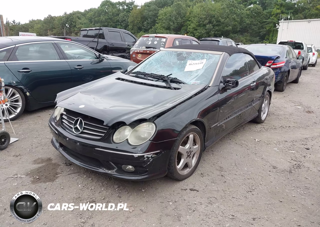 2004 Mercedes-Benz Clk 500 VIN:WDBTK75GX4T022788 - 2