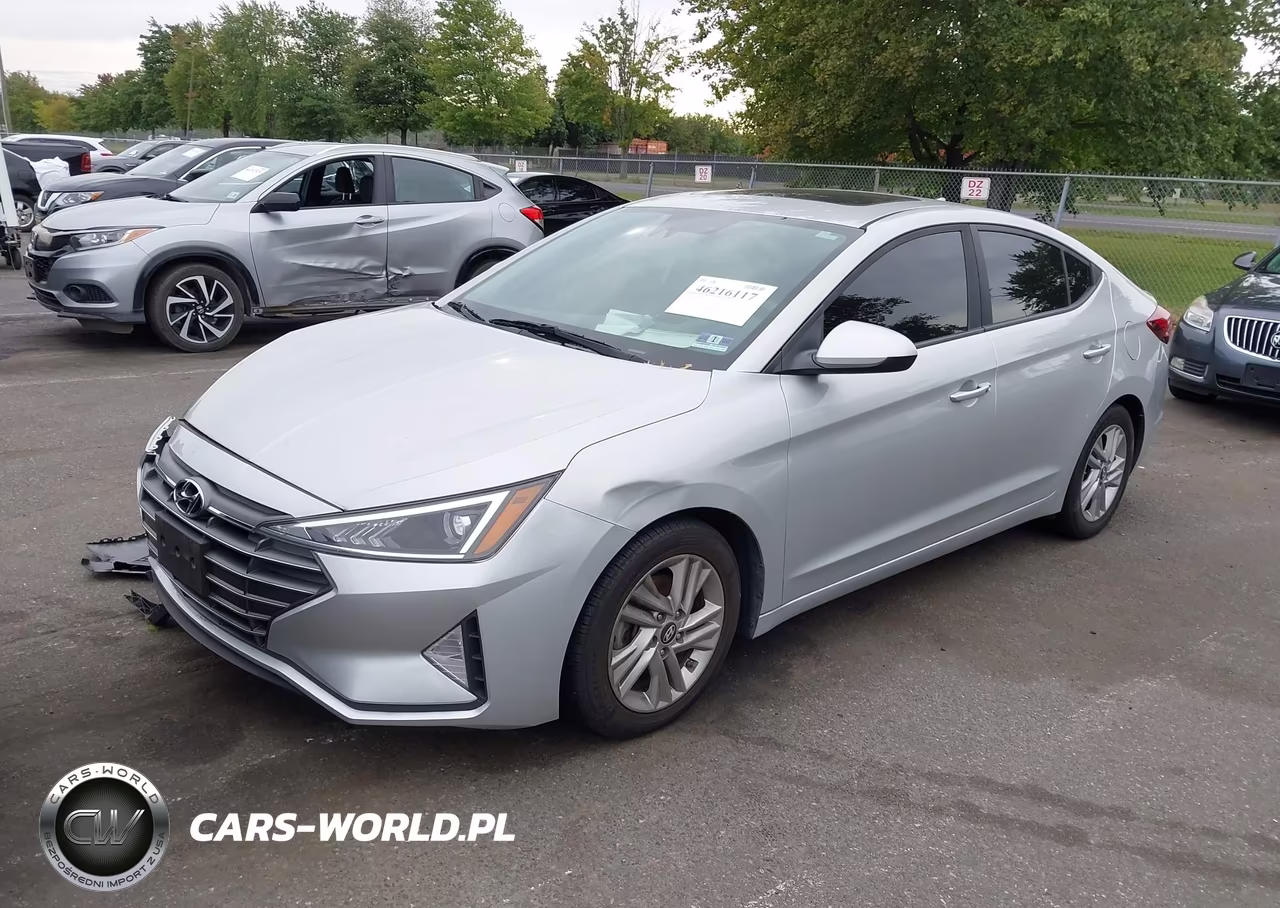 2019 Hyundai Elantra Value Edition VIN:5NPD84LF5KH453764 - 2
