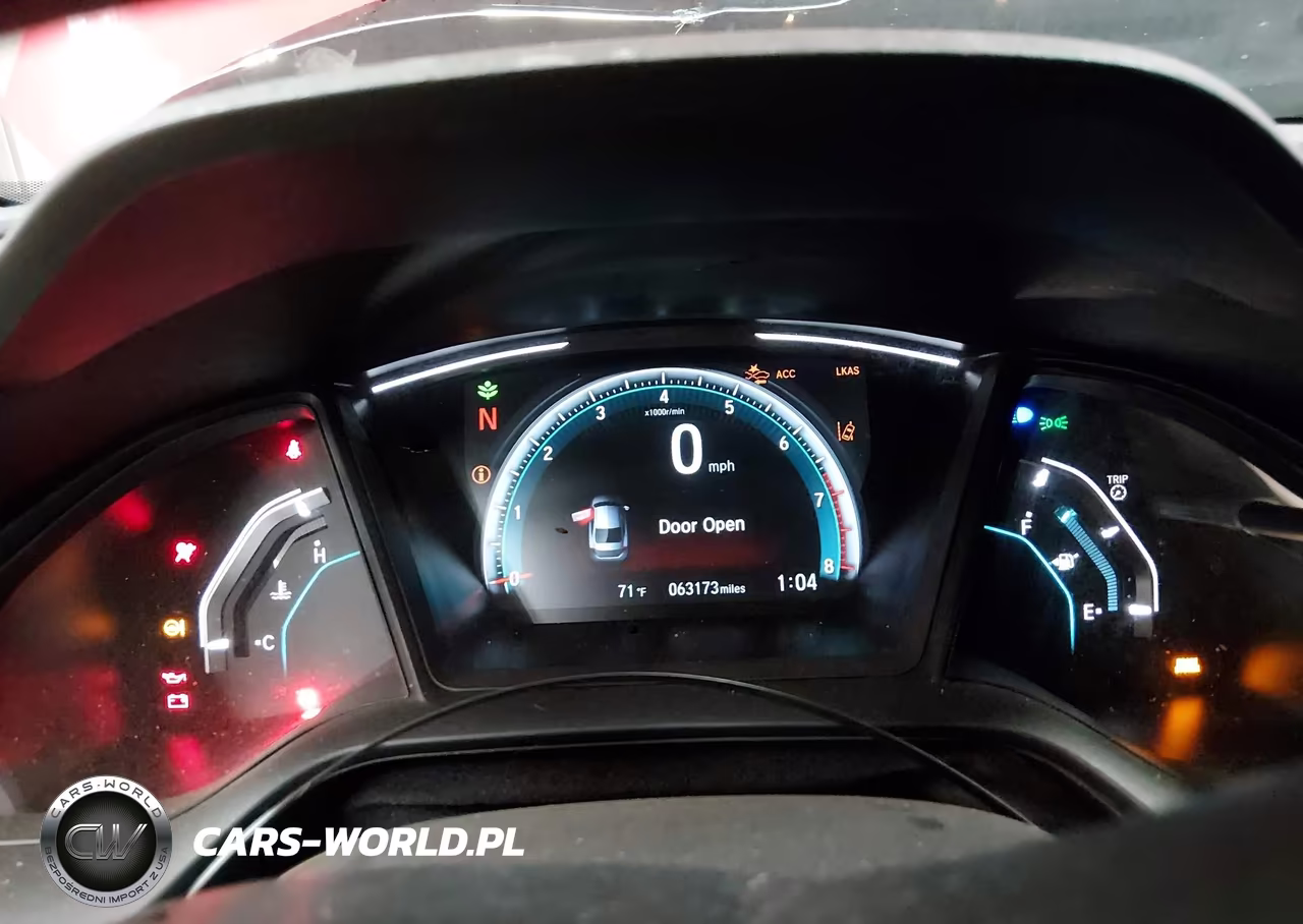 2020 Honda Civic Lx VIN:2HGFC2F63LH571959 - 7