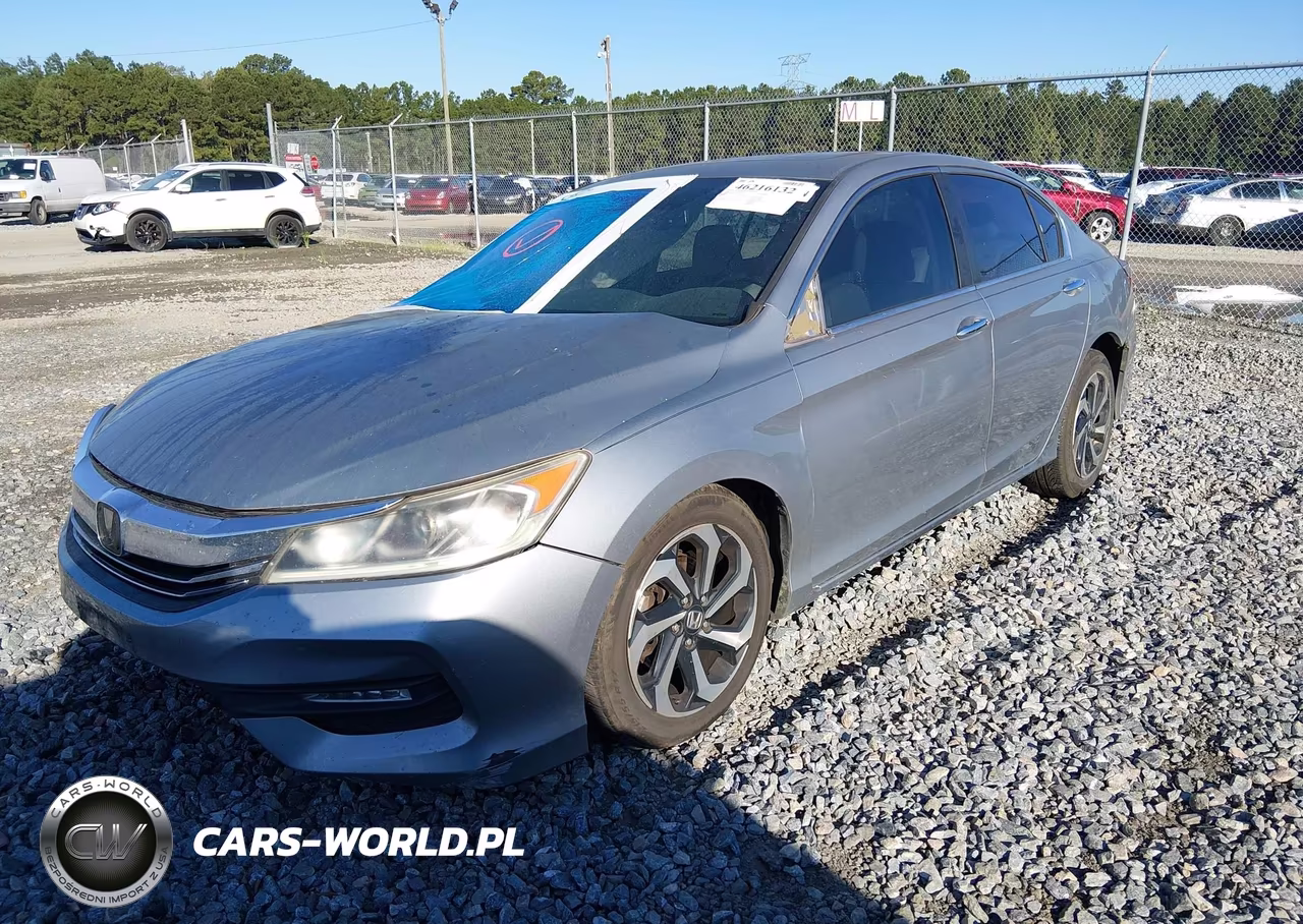 2016 Honda Accord Ex-L VIN:1HGCR2F93GA146161 - 2